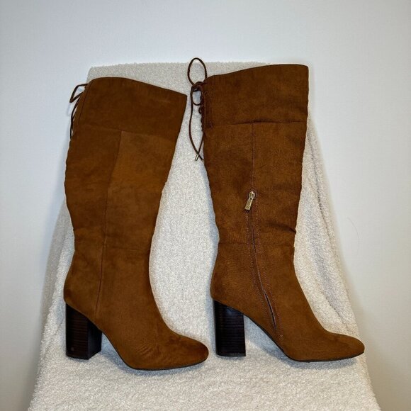 Reaction Kenneth Cole Shoes - Reaction Kenneth Cole | Corie Lace Fashion Boots | Tobacco